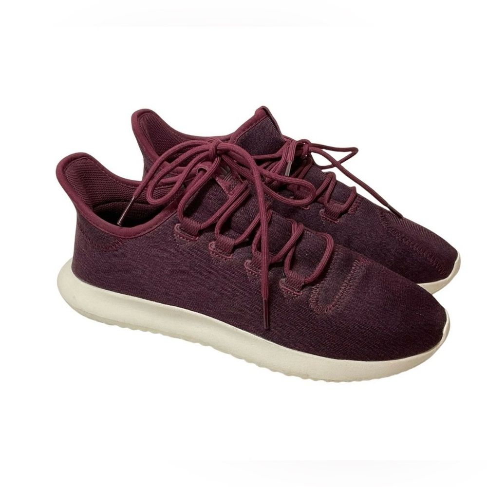 Women Size 9 Adidas Tubular Shadow Maroon